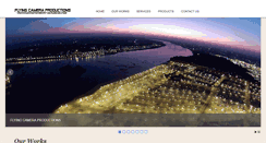 Desktop Screenshot of flyingcameraproductions.com
